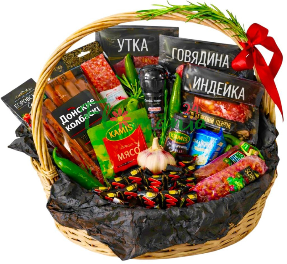 Корзина с деликатесами «Дикий кабан»